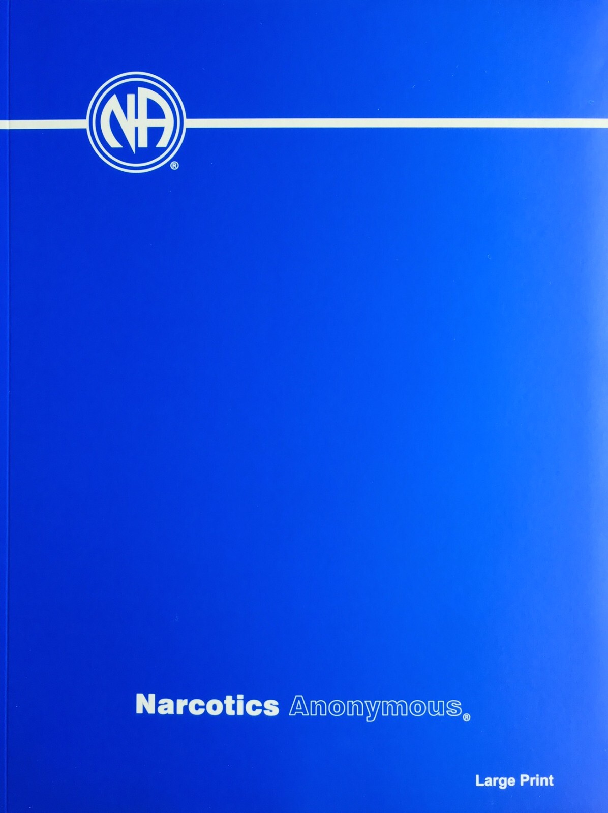 Narcotics Anonymous Basic Text 6th Edition Softcover Large Print