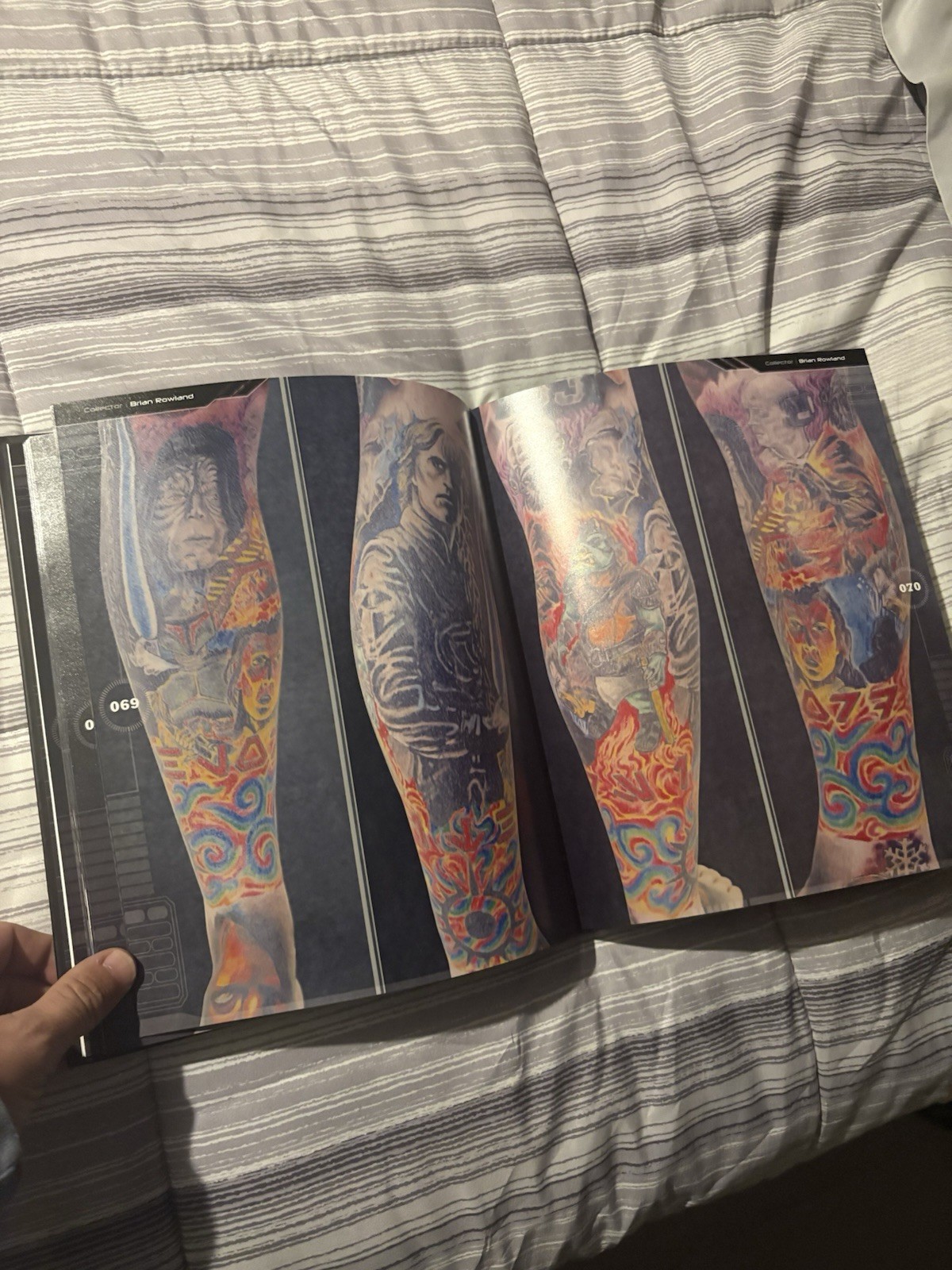 Star Wars Tattoo Photo Art Book 200 Pages The Force In The Flesh New