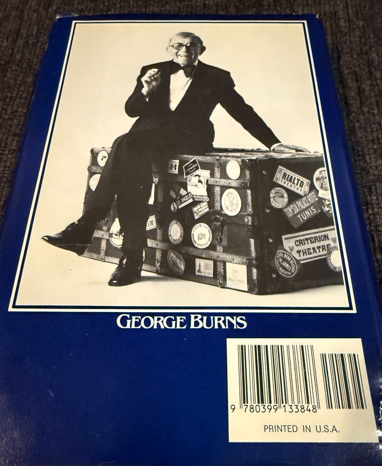 Gracie: A Love Story by George Burns 1988 1st Edition Hardcover
