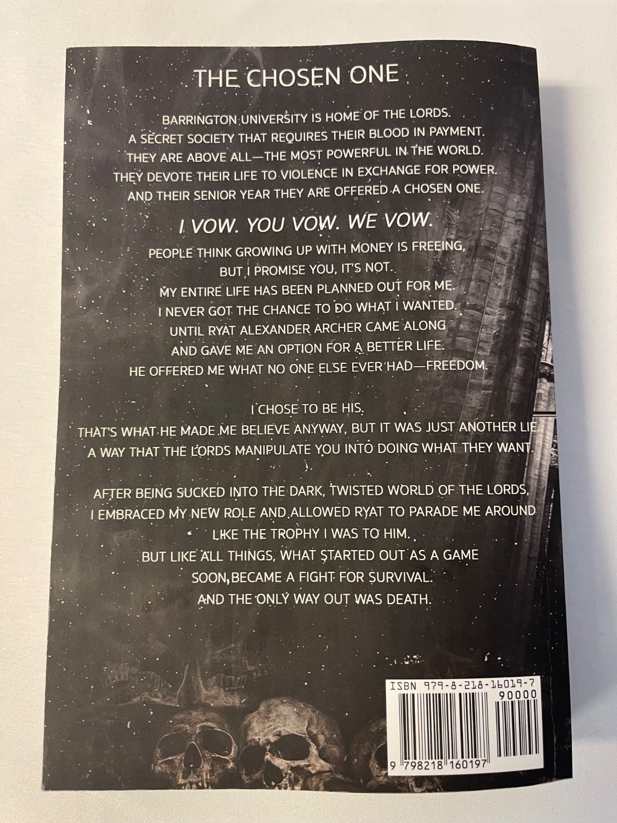 The Ritual By Shantel Tessier (Paperback) Like New