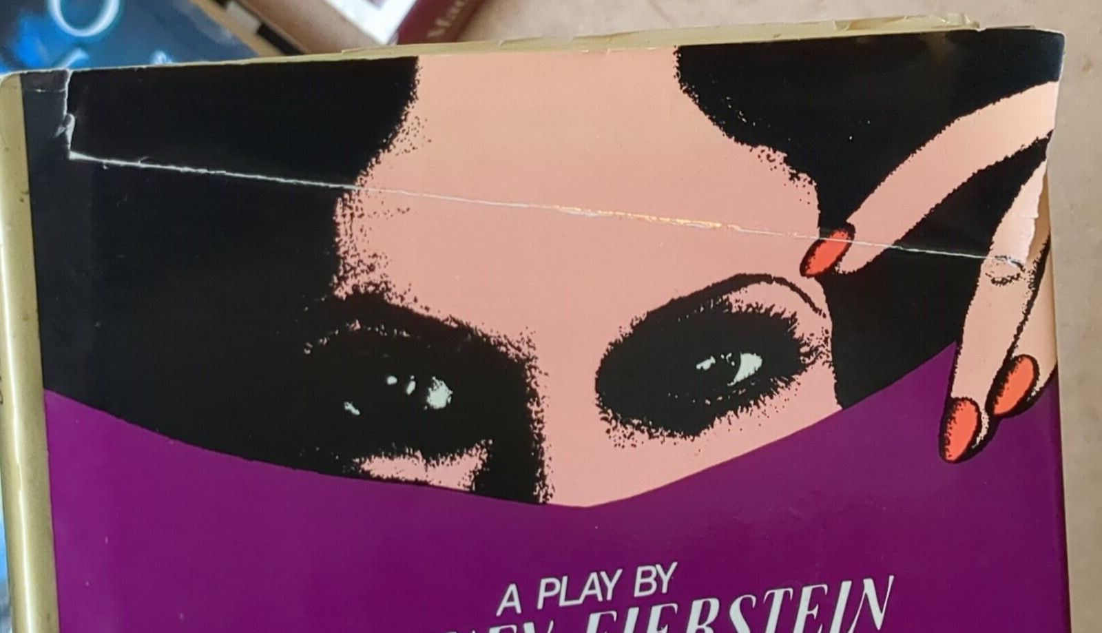 Torch Song Trilogy by Harvey Fierstein author signed book 1983 nice autograph