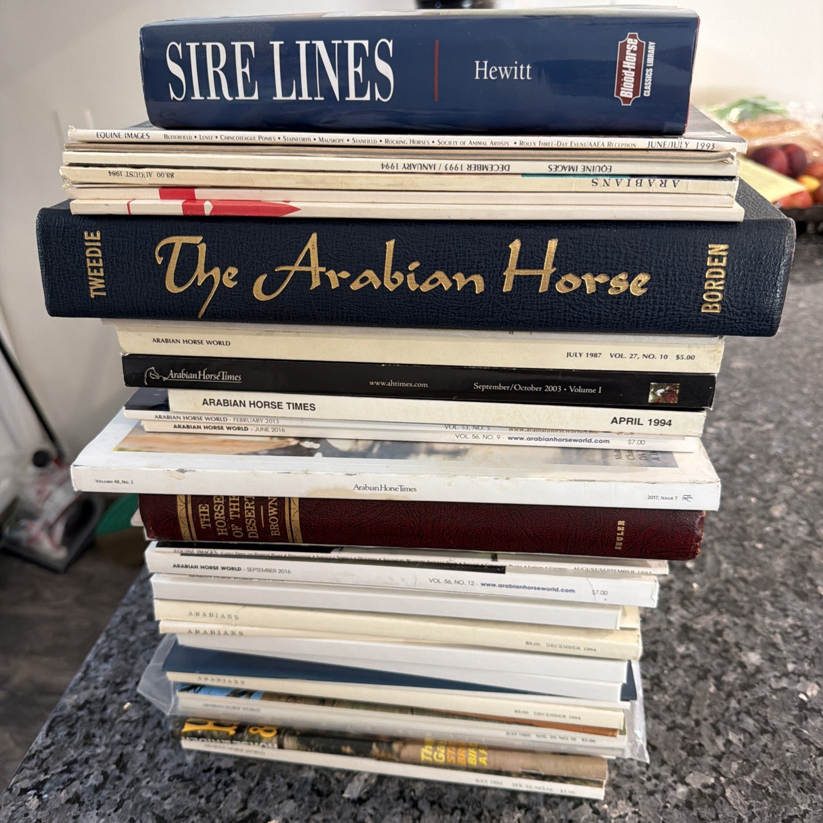 Lot Of Horse Books, Magazines Arabian Horses