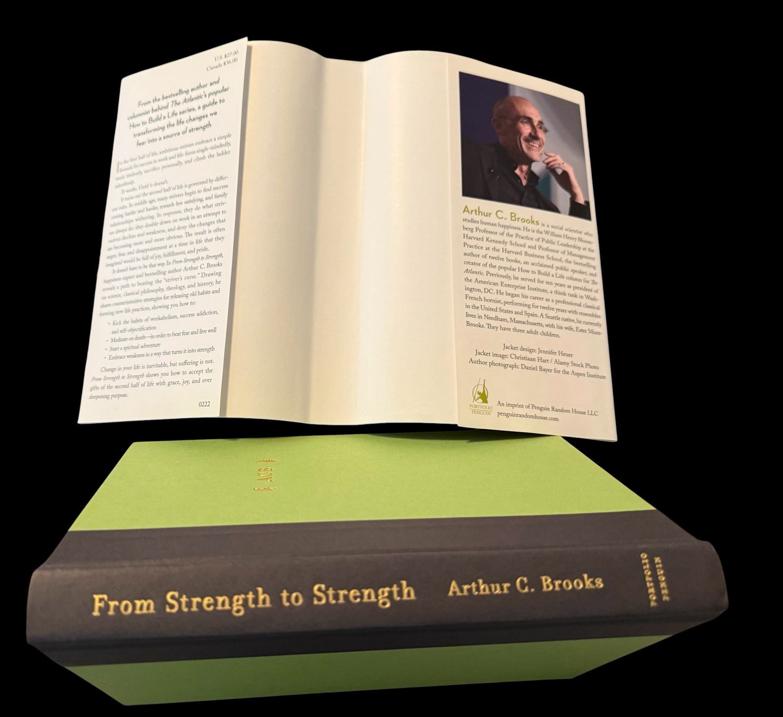 From Strength To Strength By Arthur C. Brooks 2022 Penguin Random House HCDJ