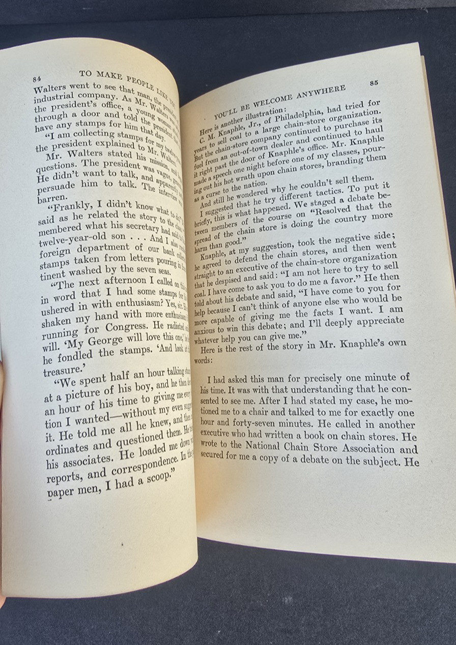 How To Win Friends And Influence People Dale Carnegie 45 Th Edition 1942 Book