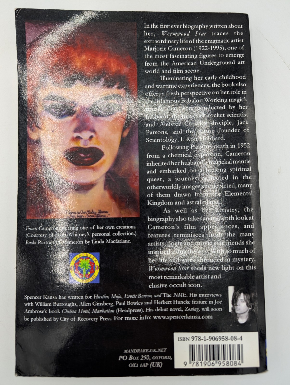 Wormwood Star: The Magickal Life of Marjorie Cameron – Kansa, Spencer