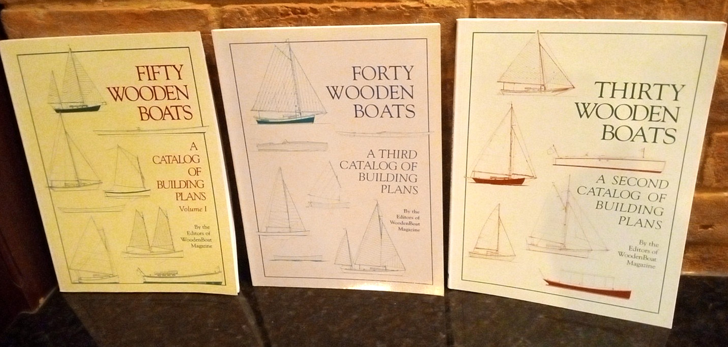 Fifty Wooden Boats/ Forty Wooden Boats/ Thirty Wooden Boats (Lot of 3) Pbk