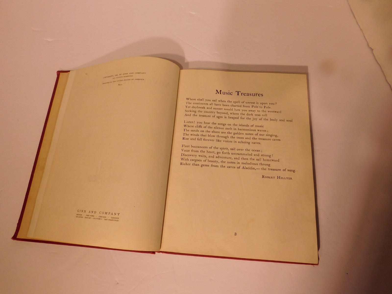 Adventures in Music – Music Education Series – Hardcover c1931 224 Pages