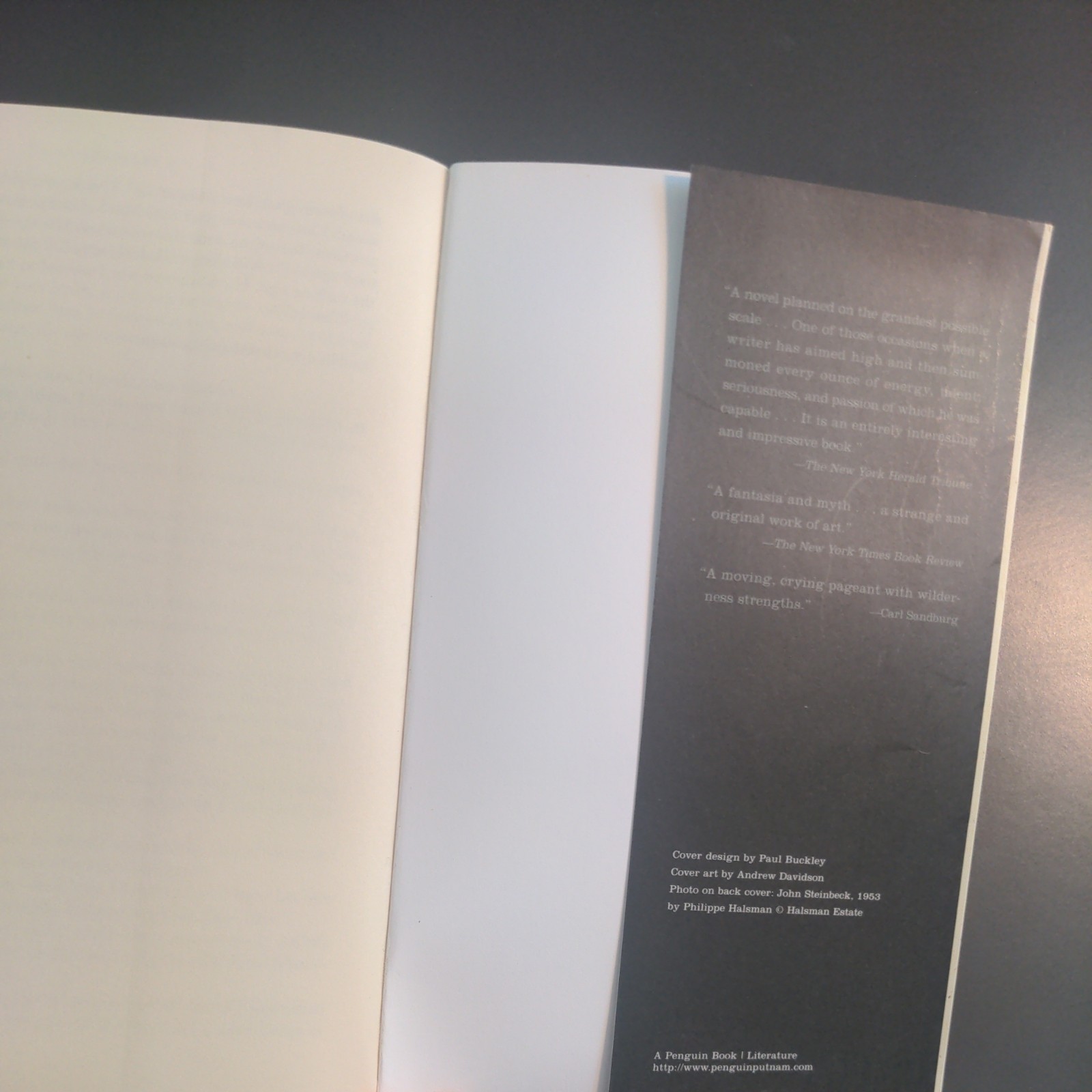 East of Eden, John Steinbeck Centennial Edition – Paperback – GOOD