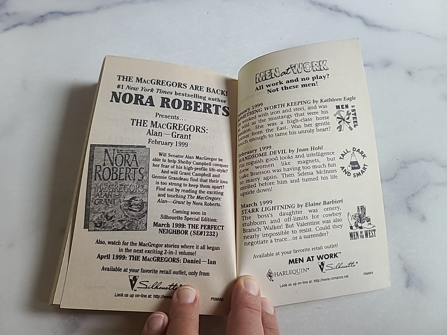 Men At Work Handsome Devil By Joan Hohl Paperback