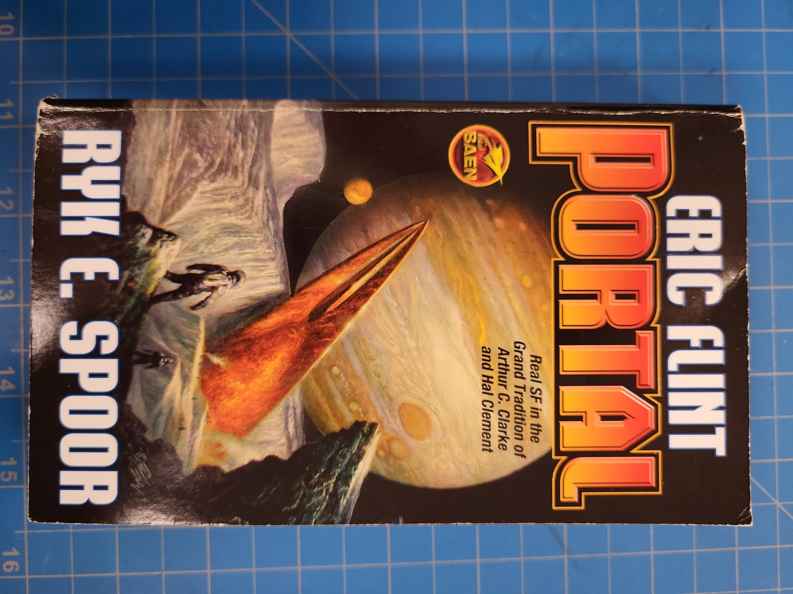 Sci-Fi Paperback Lot 4 Books Armor John Steakley Portal Eric Flint Shatner Bunch