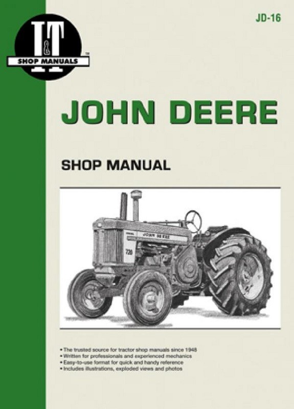 Haynes Shop Manual Compatible with John Deere Models 520, 530, 620 630 720 & 730