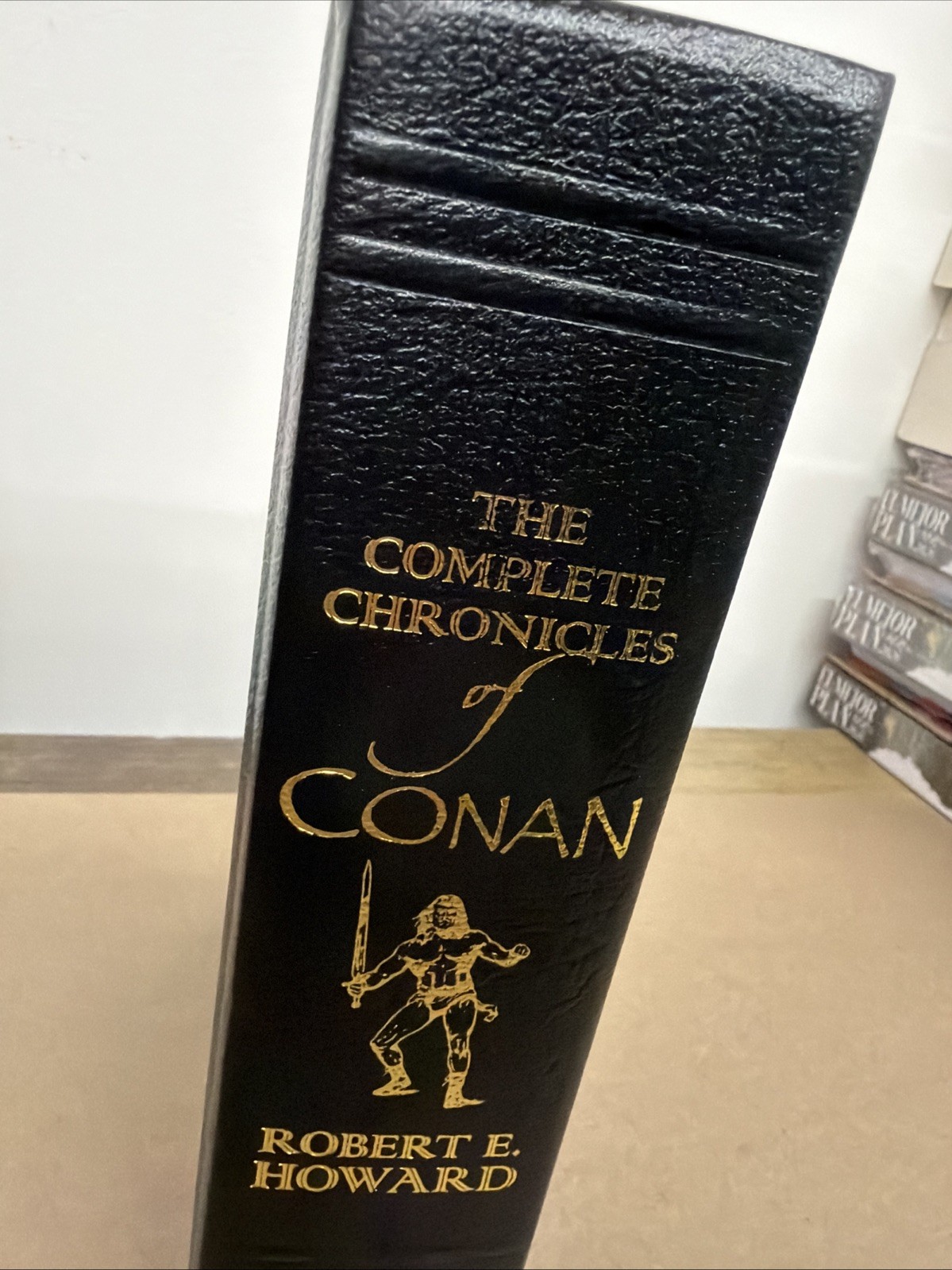 COMPLETE ILLUSTRATED CHRONICLES OF CONAN Robert E Howard Faux Leather Bound