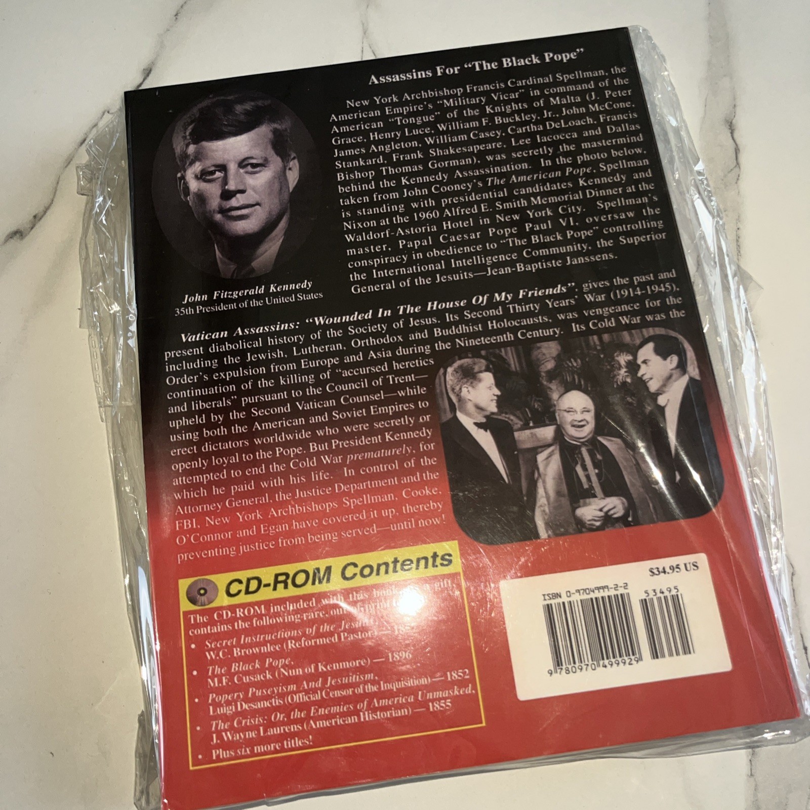 Vatican Assassins, Wounded in the House of My Friends by Eric Jon Phelps,Reprint