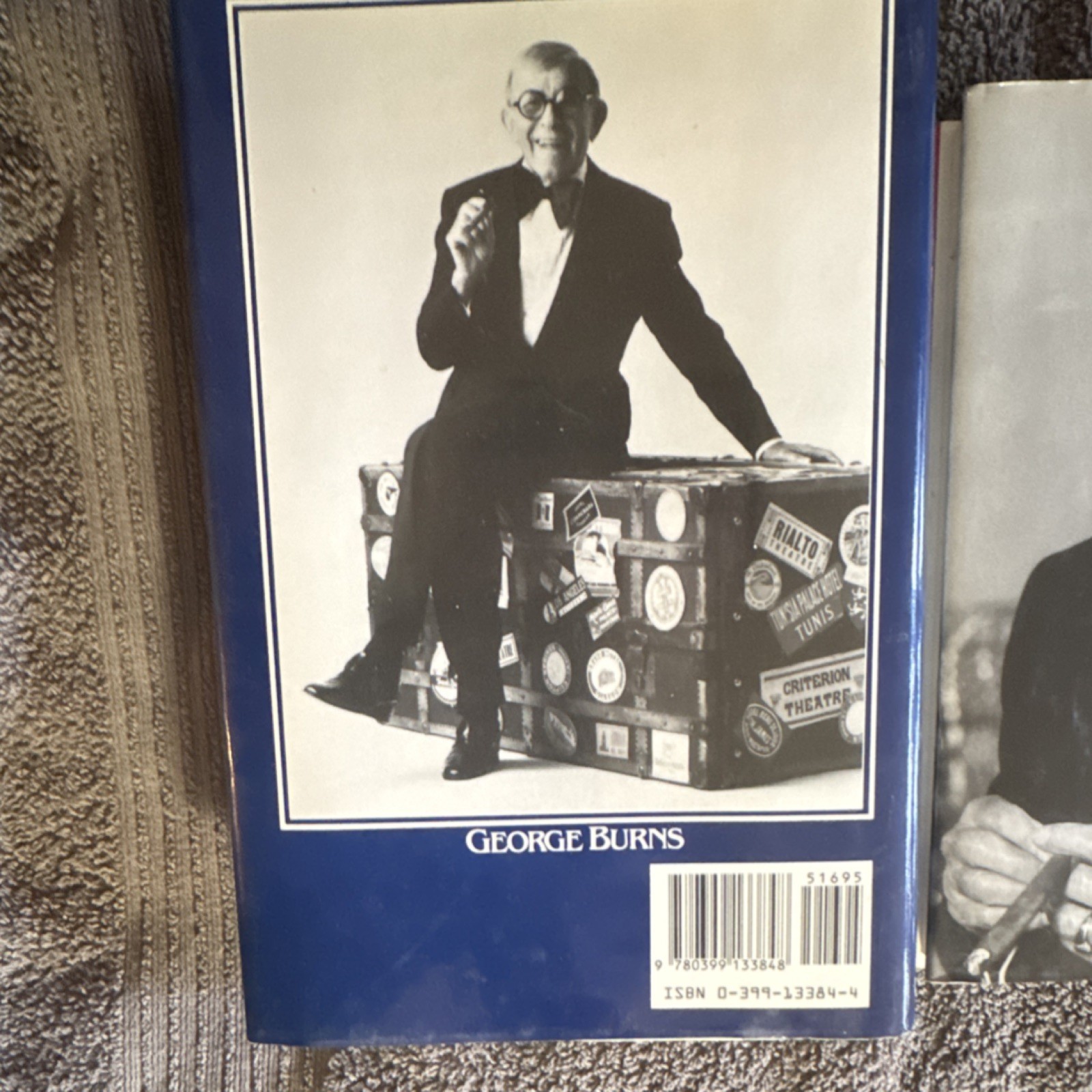 Gracie: A Love Story Wisdom of the 90s Hardcover George Burns Putnam Dust Jacket