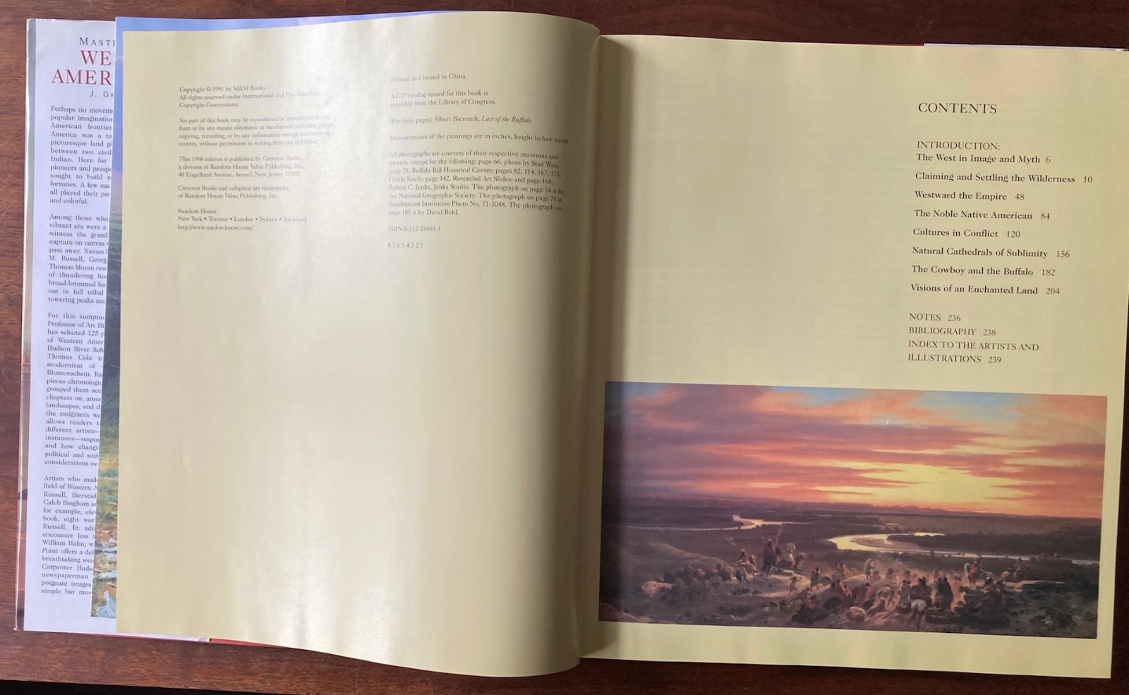 BOOK~MASTERPIECES OF WESTERN AMERICAN ART~J GRAY SWEENEY~240 PAGES OF REFERENCE