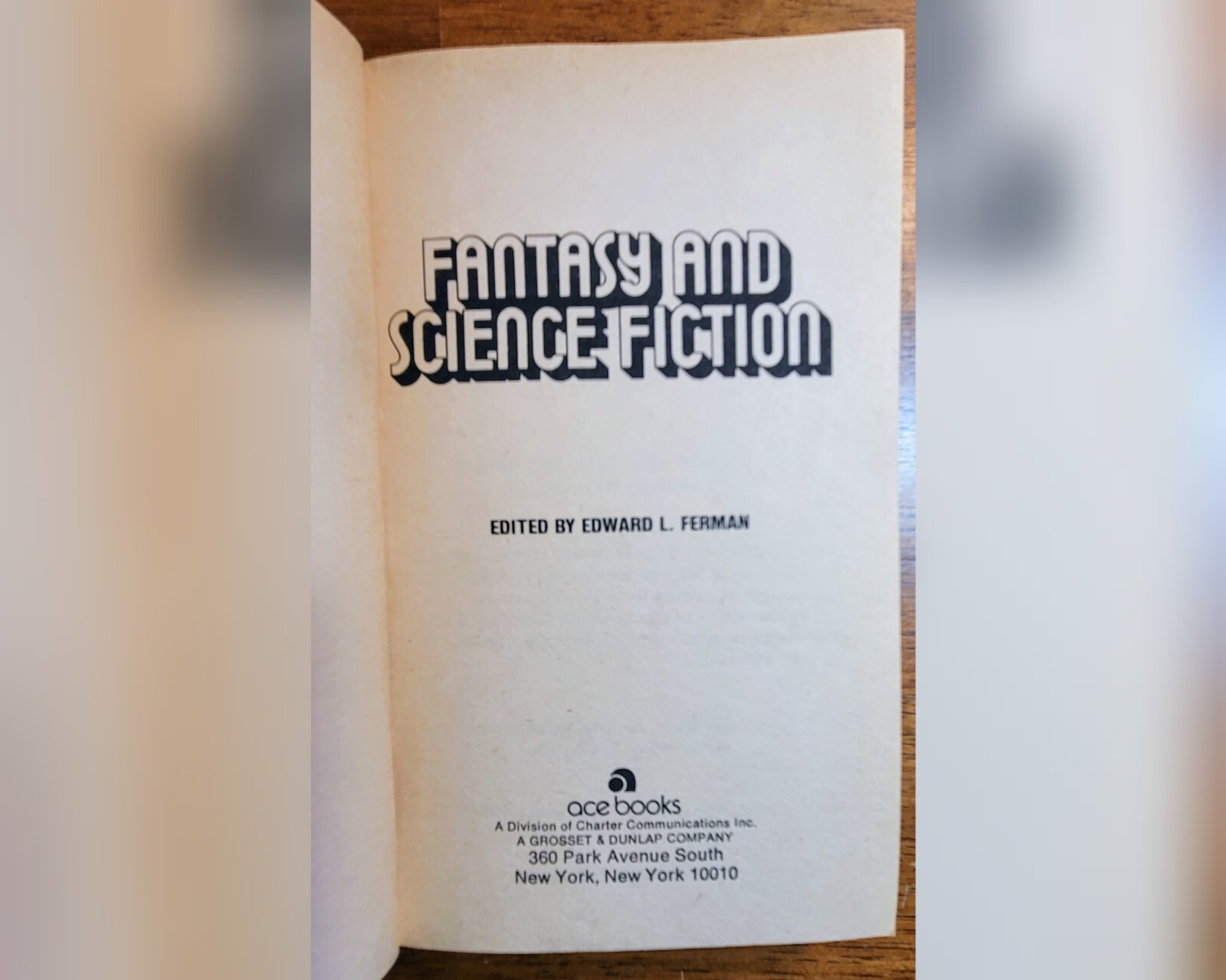 The Best From Fantasy And Science Fiction 22nd Series, Ed. by Edward Ferman ’78