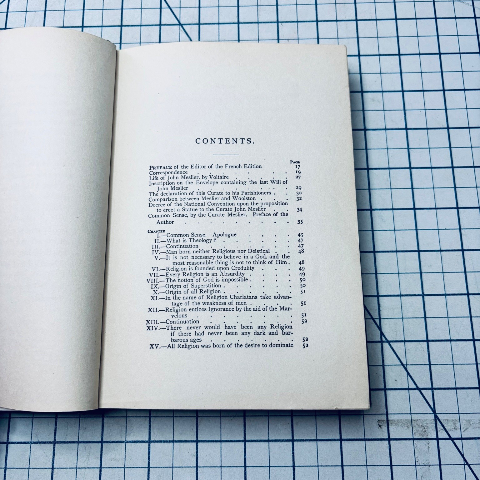 Superstition in All Ages Jean Meslier 1915 Common Sense Anna Knoop Catholic