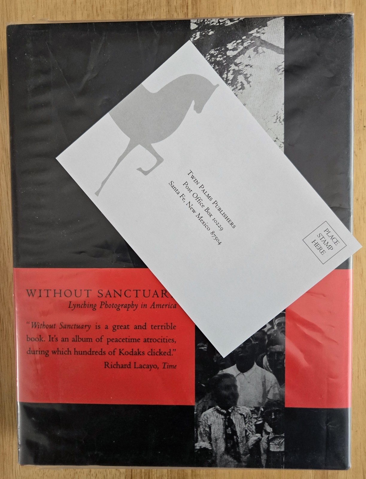 WITHOUT SANCTURAY – JAMES ALLEN – HARDCOVER 2003 – TWIN PALMS PUBLISHERS