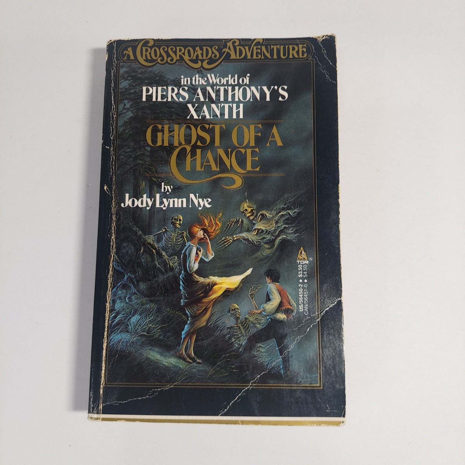 Ghost of a Chance by Jody L. Nye (1988, Trade Paperback) A Crossroads Adventure