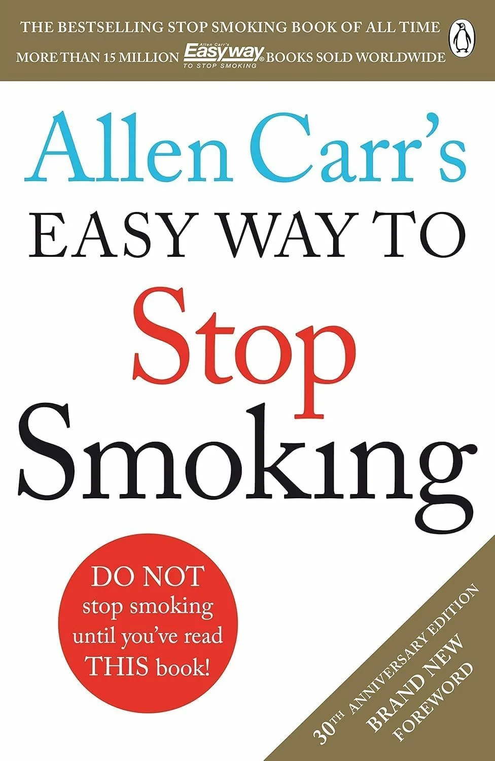 Allen Carr’s Easy Way to Stop Smoking (Pape – Allen Carr – Paperback – Brand New