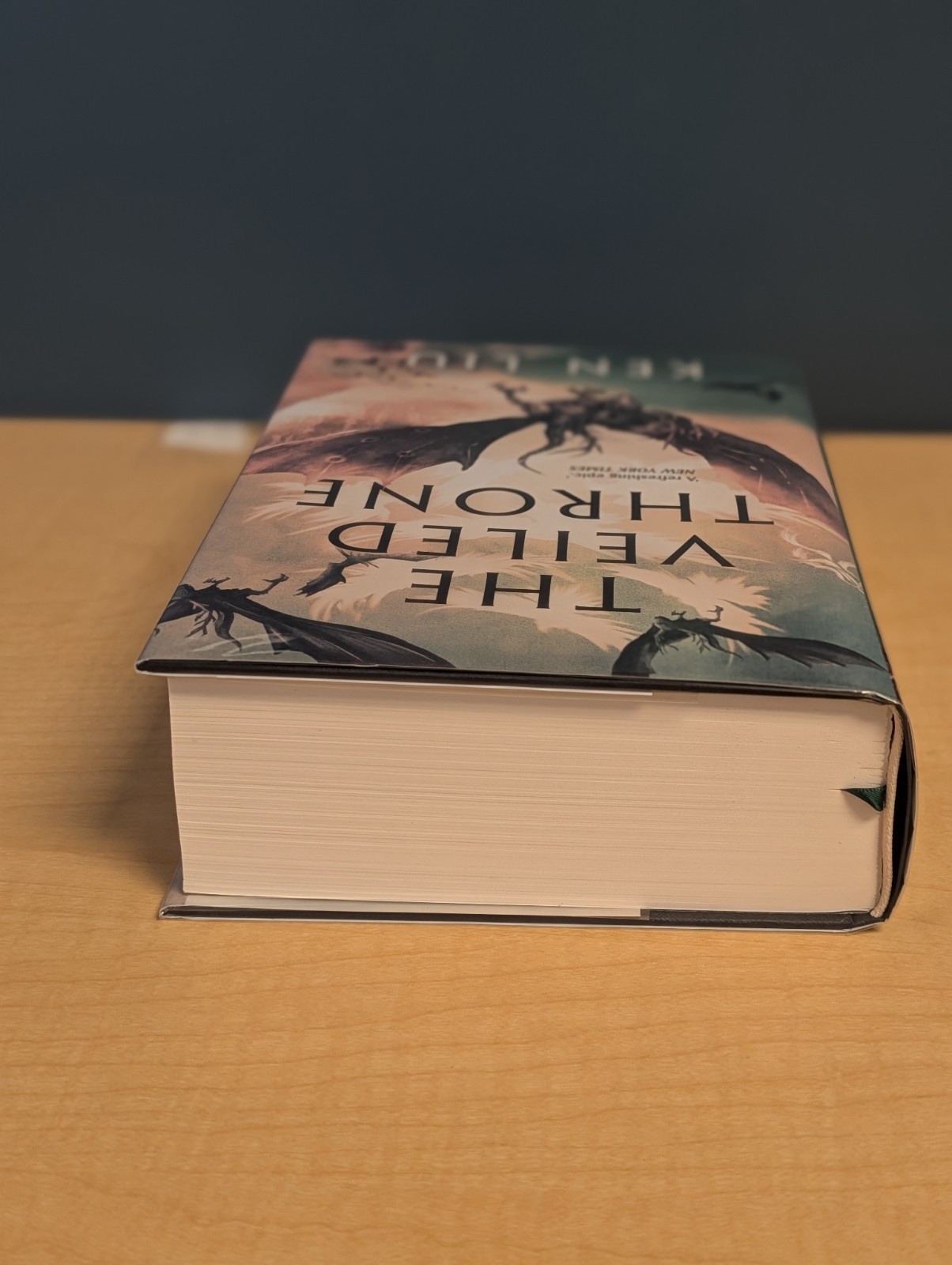 ⚔️Ken Liu THE VEILED THRONE Signed Numbered Goldsboro Limited Edition 1st/1st