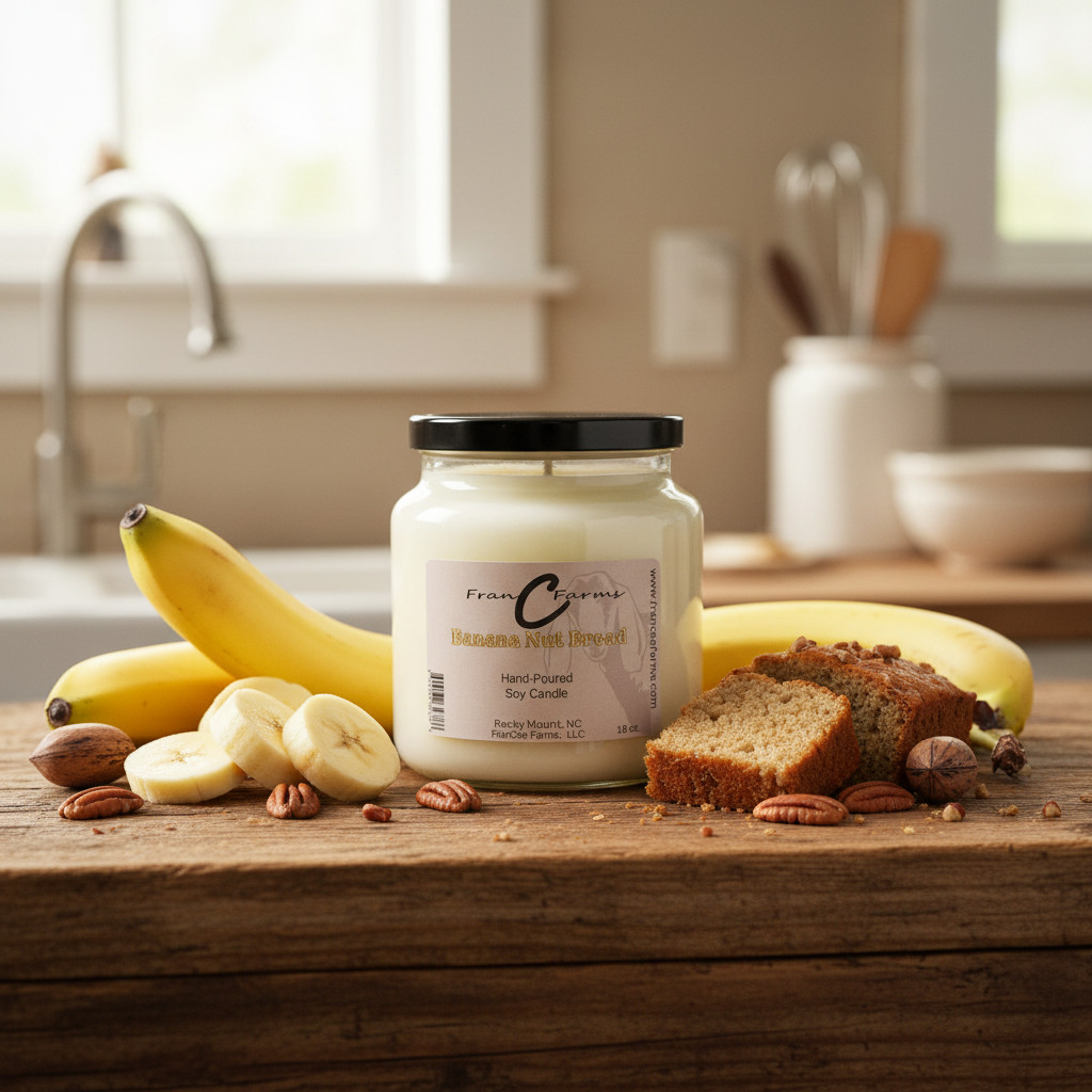 Banana Nut Bread Apothecary Candle