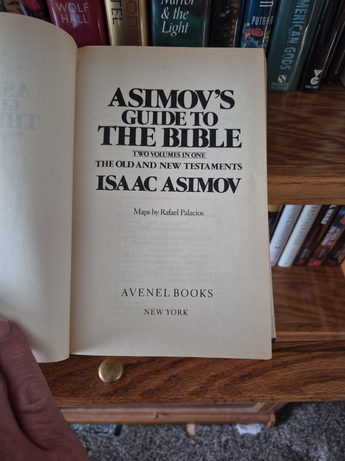 Asimov’s Guide to The Bible by Isaac Asimov (1st Printing) 1981 HC/DJ