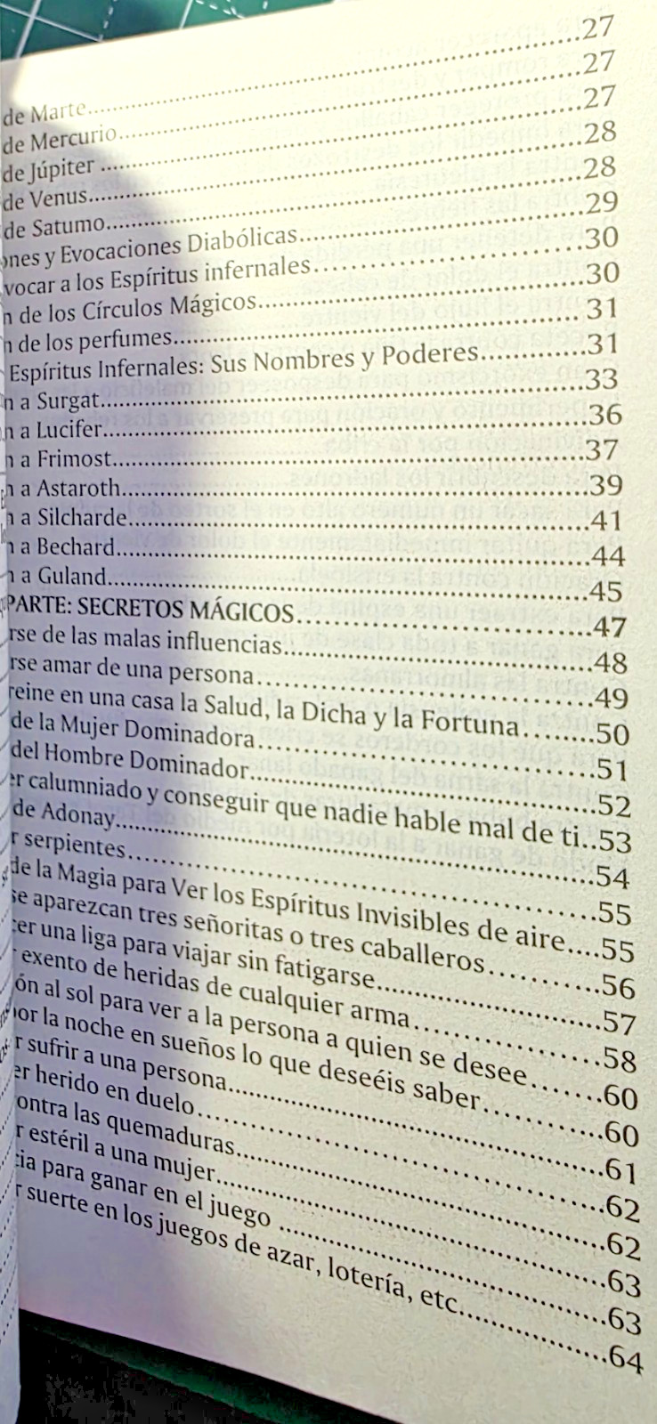 El Grimorio Del Papa Honorio III Ocultas Libro Book en Espanol 76 Pages