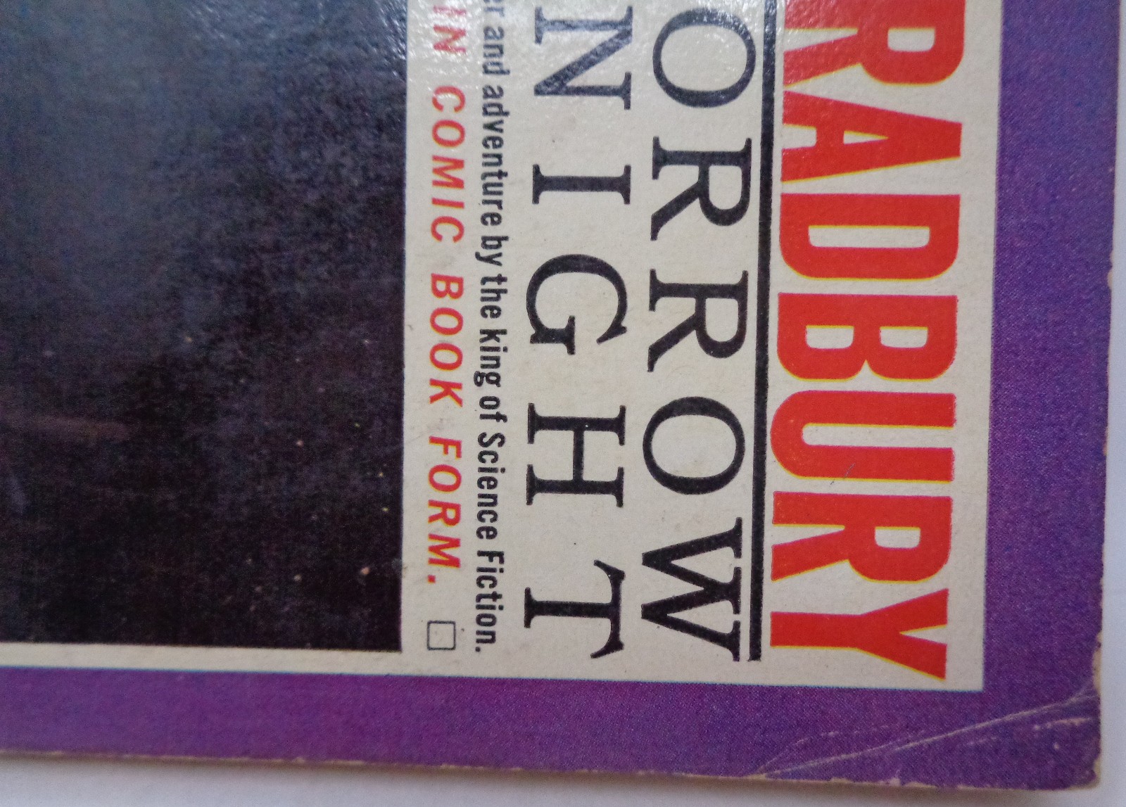 Tomorrow Midnight by Ray Bradbury. 1st Ballantine printing, June 1966 paperback