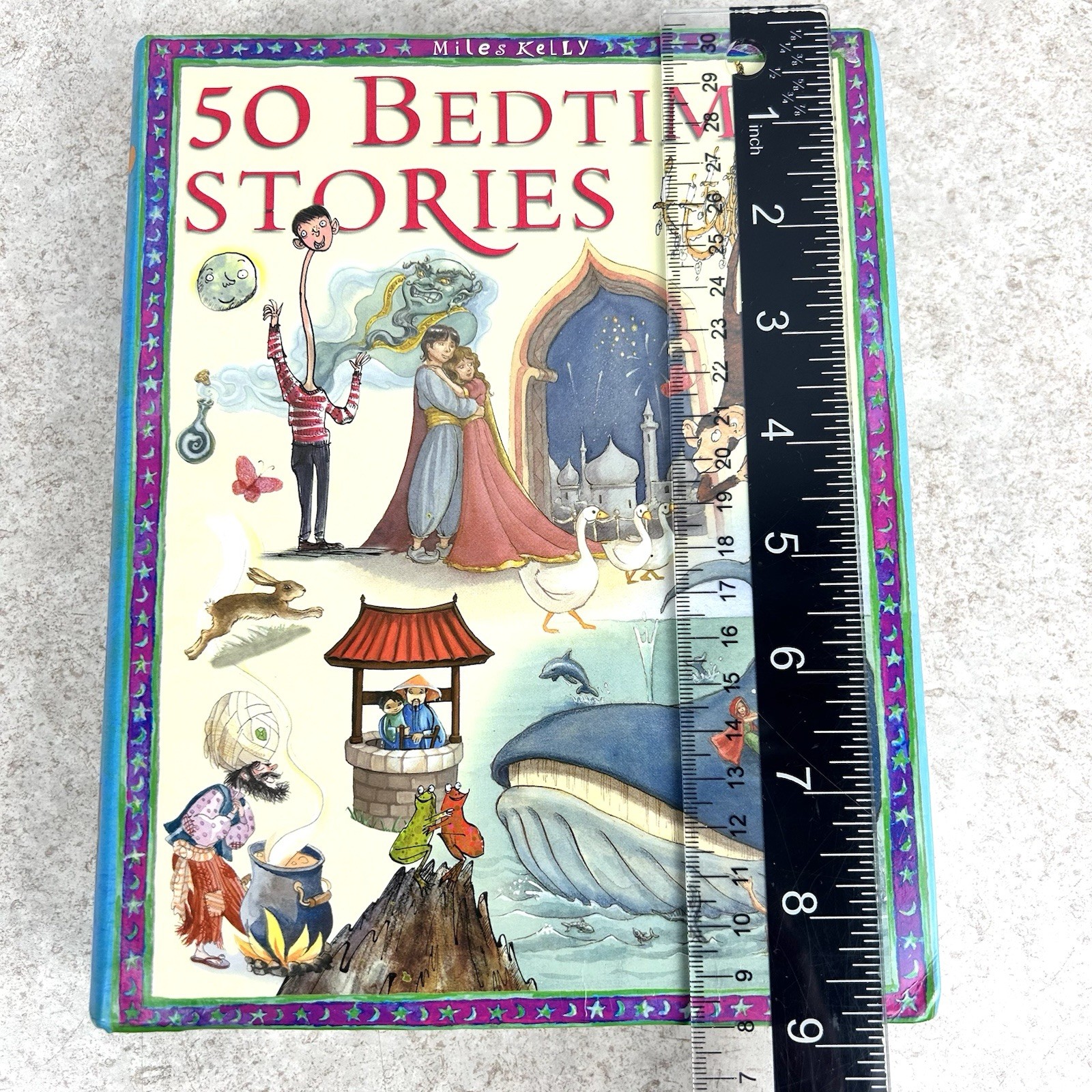 50 Bedtime Stories Children Book by Miles Kelly 2009 Edition Paperback 512 Pages