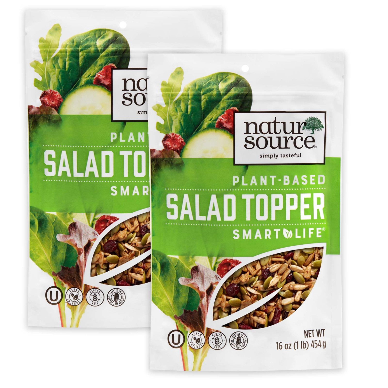 Crunchy Salad Toppers Mix with Seeds & Cranberries – Gluten Free, 16 Oz (Pack of
