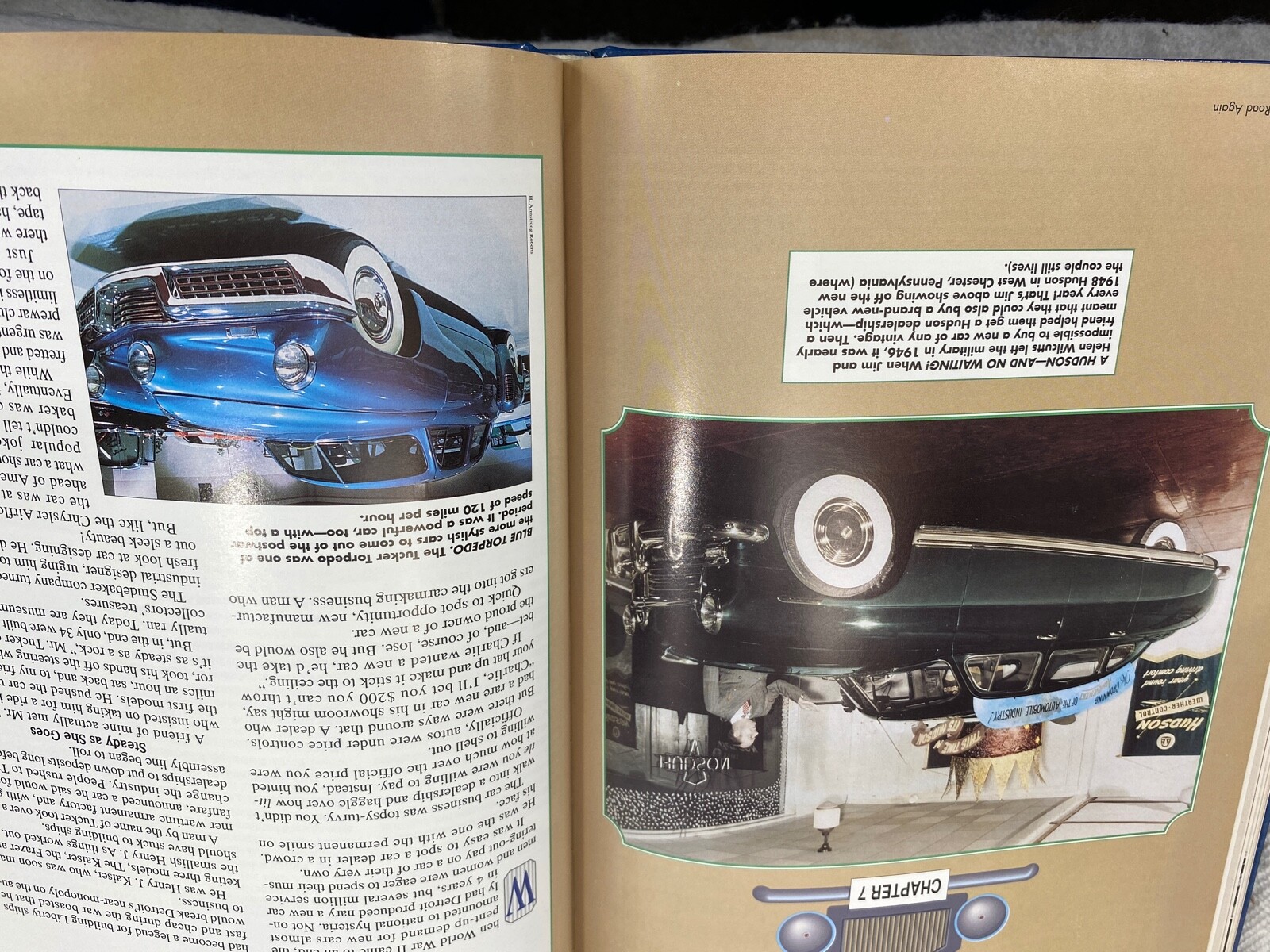 Vintage Book MOTORIN’ ALONG – Hardcover By Mike Beno 162 pages