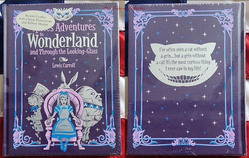 Set of 14 Bonded Leather Hardcover Children Books Peter Pan Alice Little Mermaid