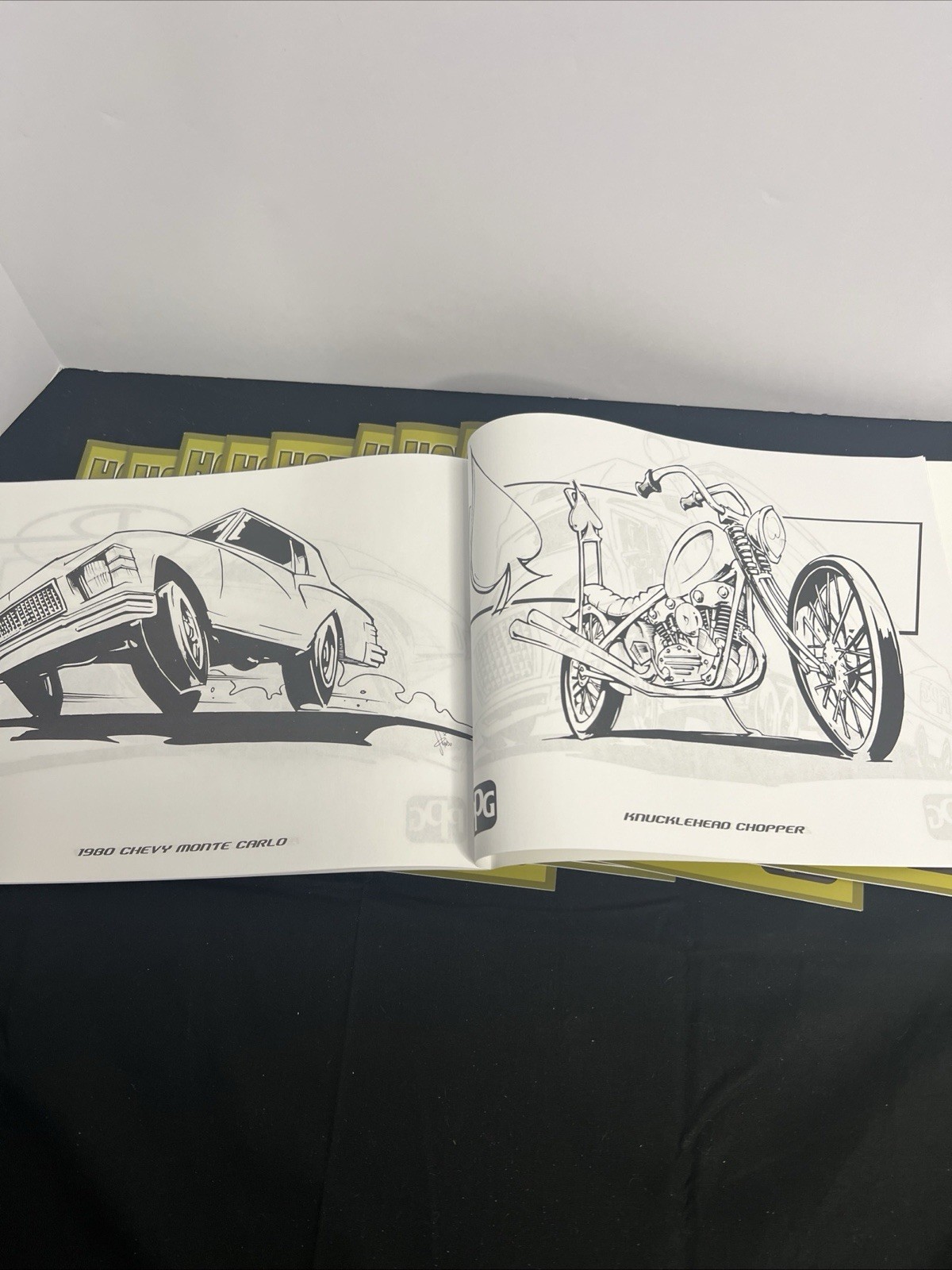 2016 PPG Industries-Hot Rod Coloring Book By SQUINDO- 30 Pages
