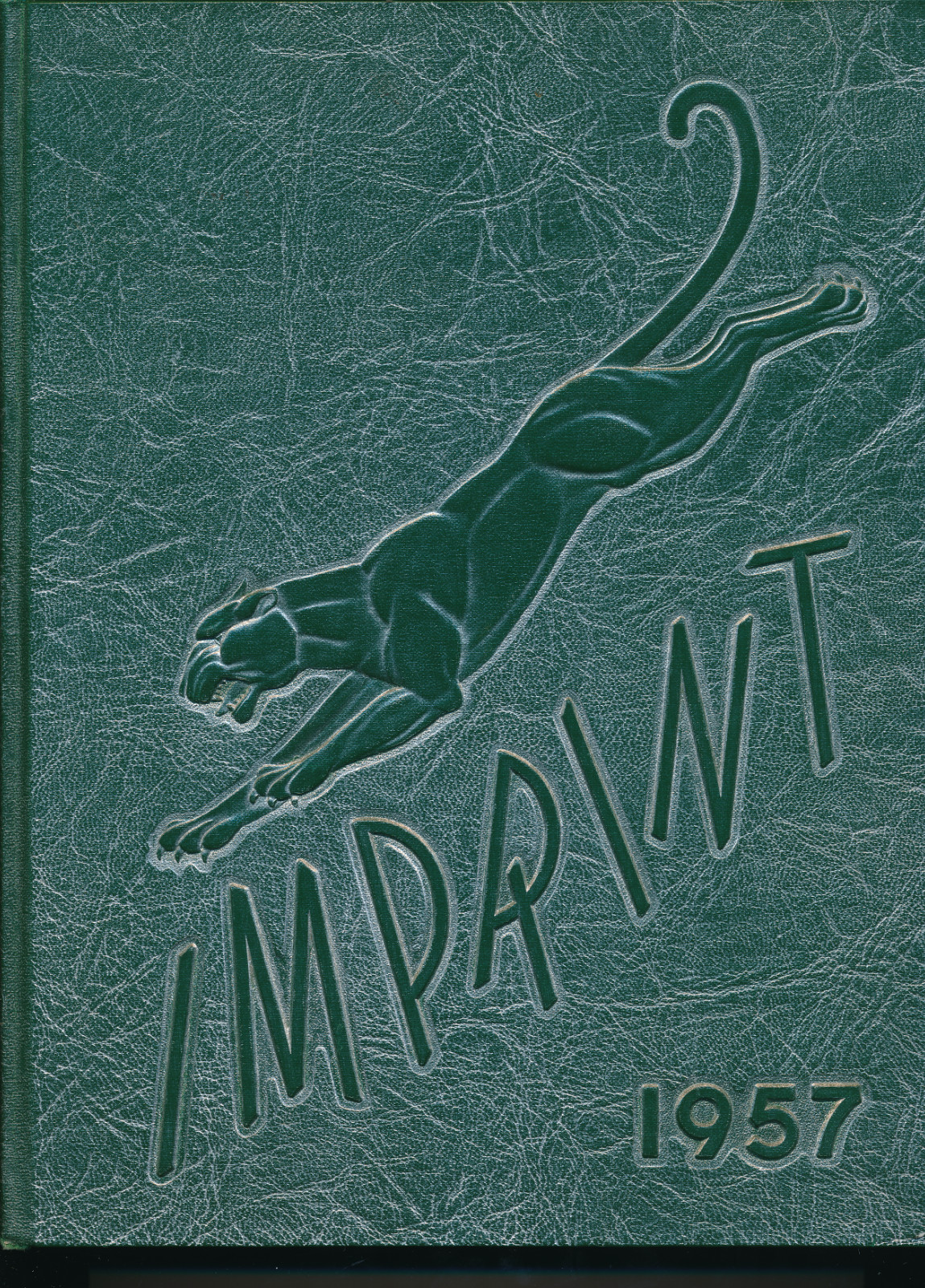 Allen Park MI Allen Park High School yearbook 1957 Michigan