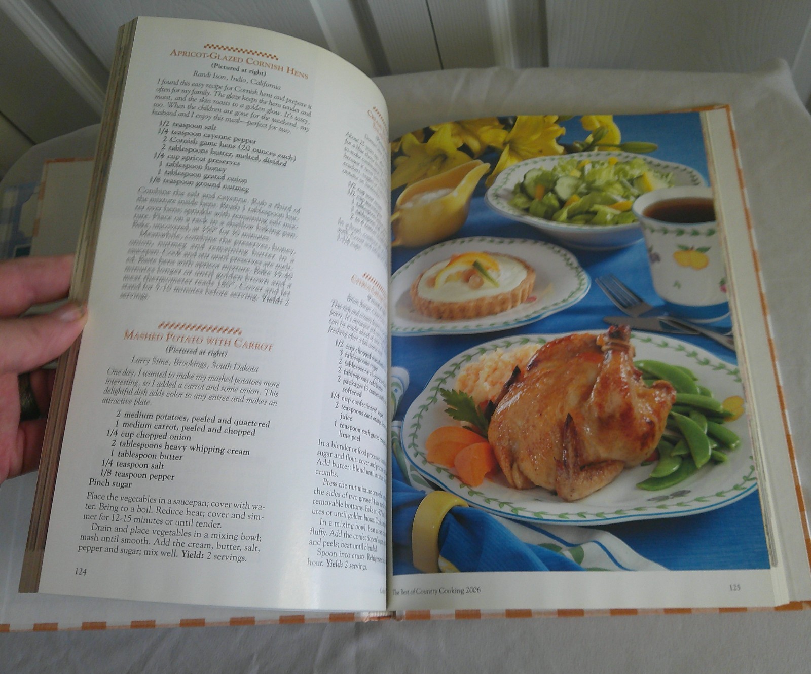 Best of Country Cooking, Cook Book’s 2005 and 2006, 184 pages each