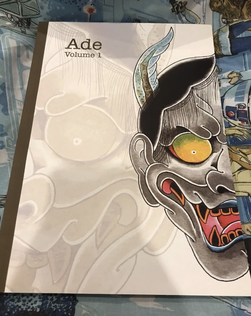 Japanese Oni Dragon Tattoo Sketchbook Irezumi Horimono Lotus Hannya Namakubi ADE