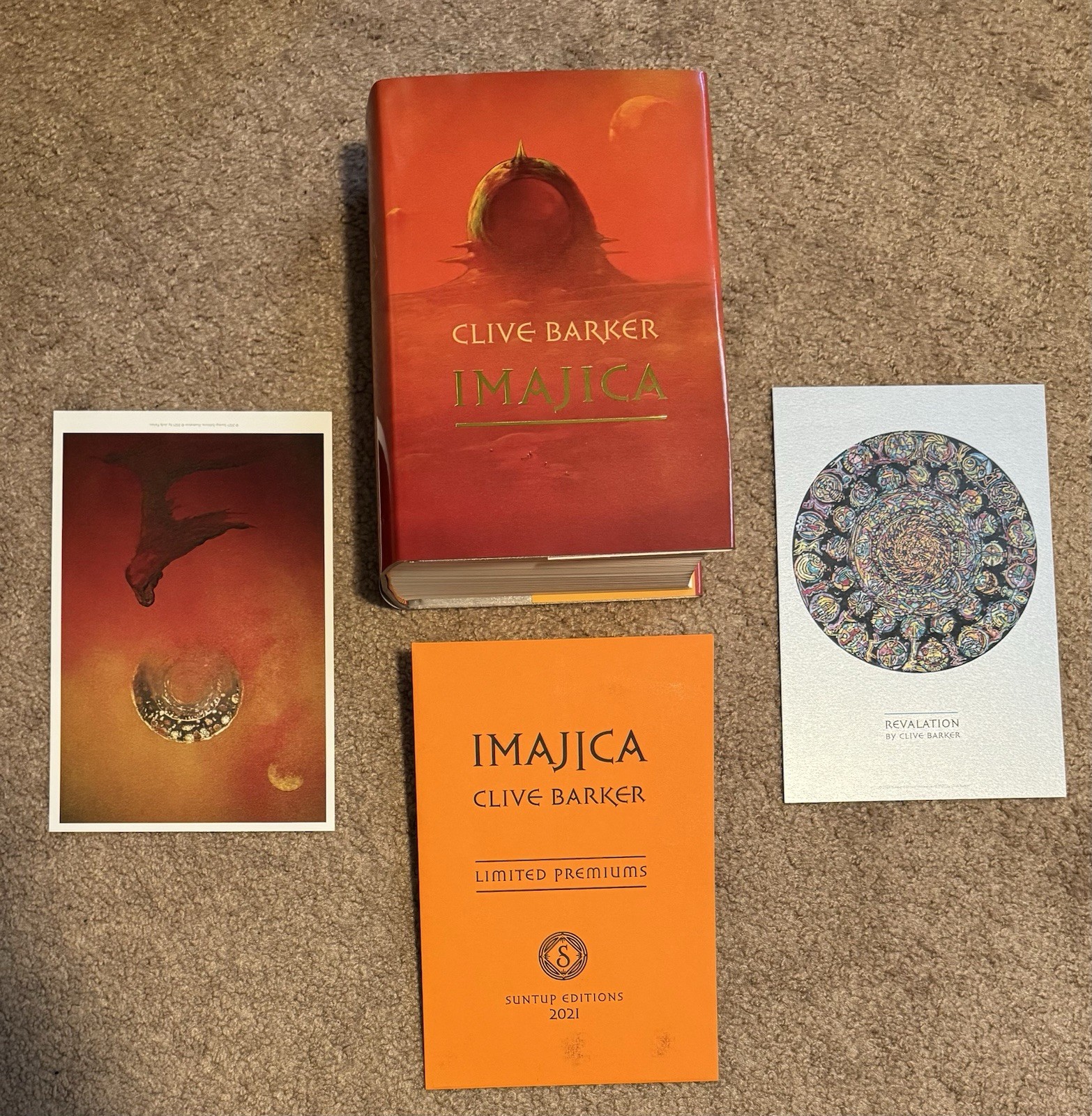Imajica by Clive Barker Suntup Artist Edition