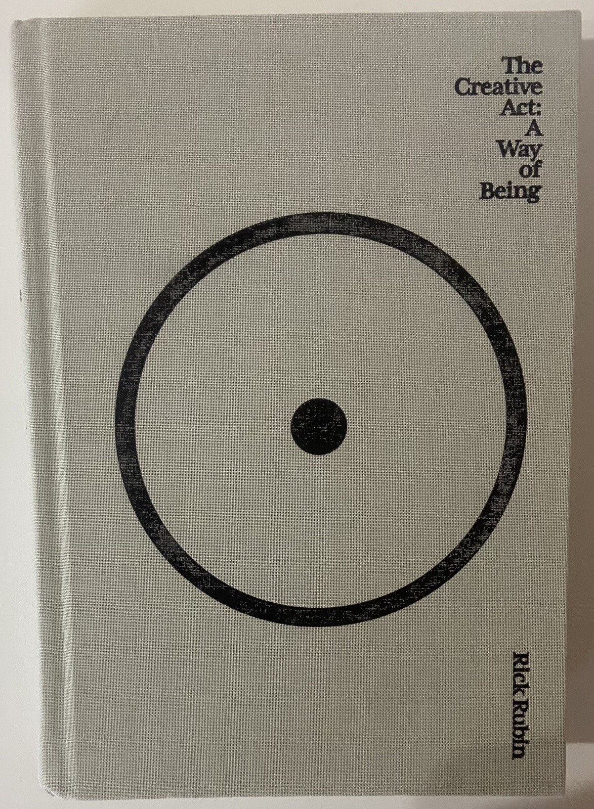 Creative Act : A Way of Being by Rick Rubin (2023 Hardcover)