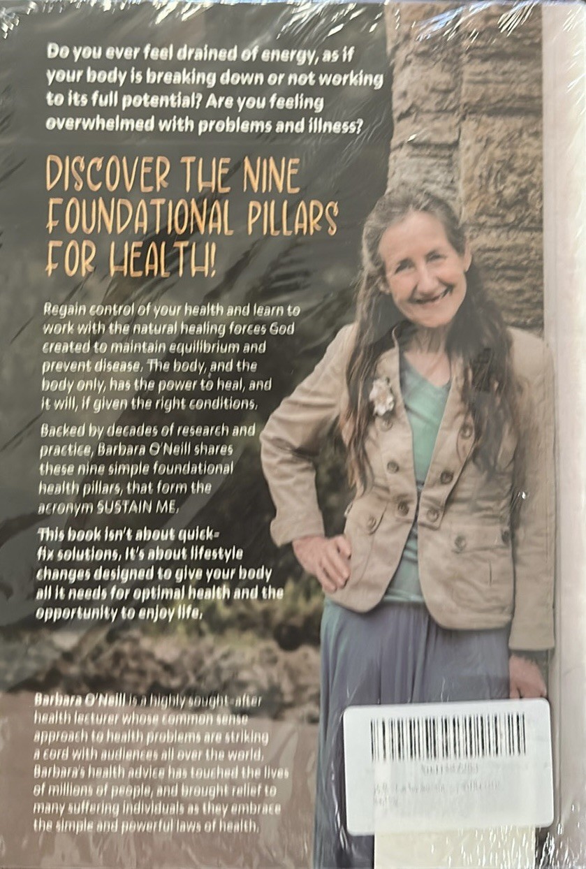 Sustain Me by Barbara O’Neill A Handbook Of Natural Remedies