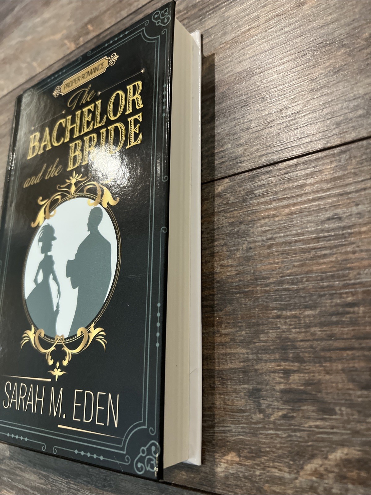 The Bachelor And The Bride Sarah M Eden Large Print, Ex Library