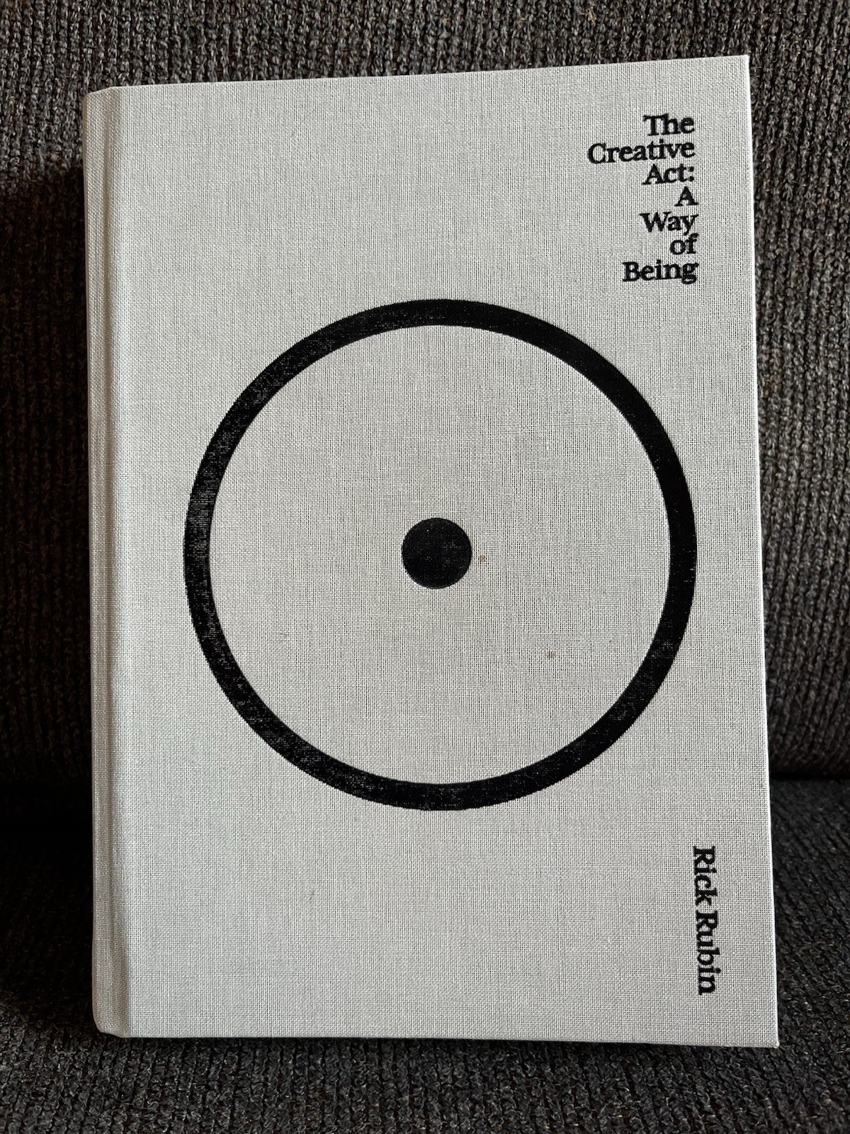 Creative Act : A Way of Being by Rick Rubin (2023, Hardcover) see description