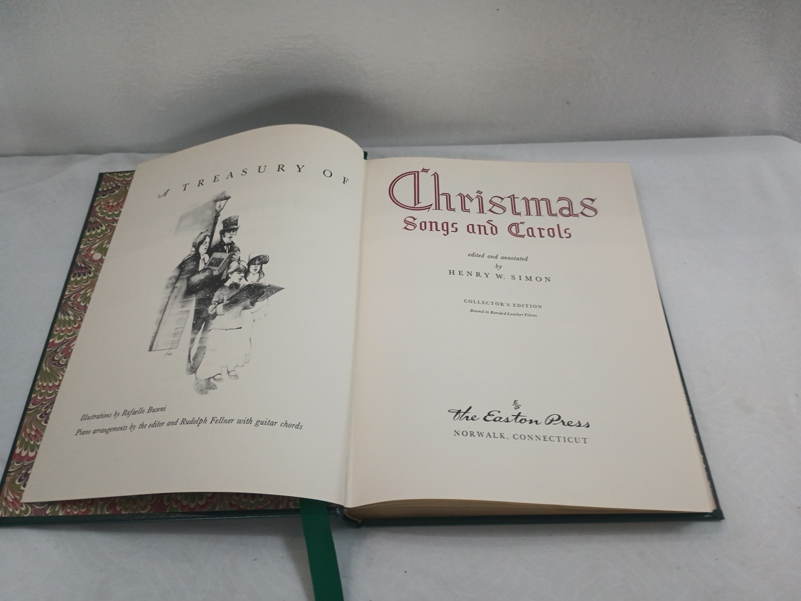 Easton Press A Treasury of Christmas Stories and Poems Free Shipping