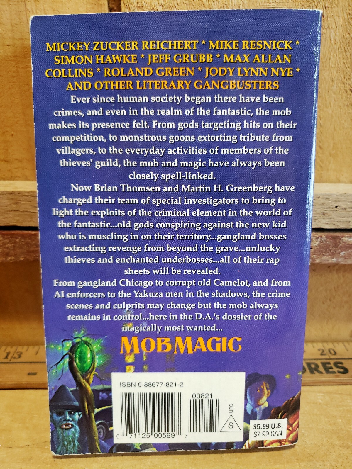 Mob Magic by Jody L. Nye, P. N. Elrod and Mike Resnick (1998, Mass Market)