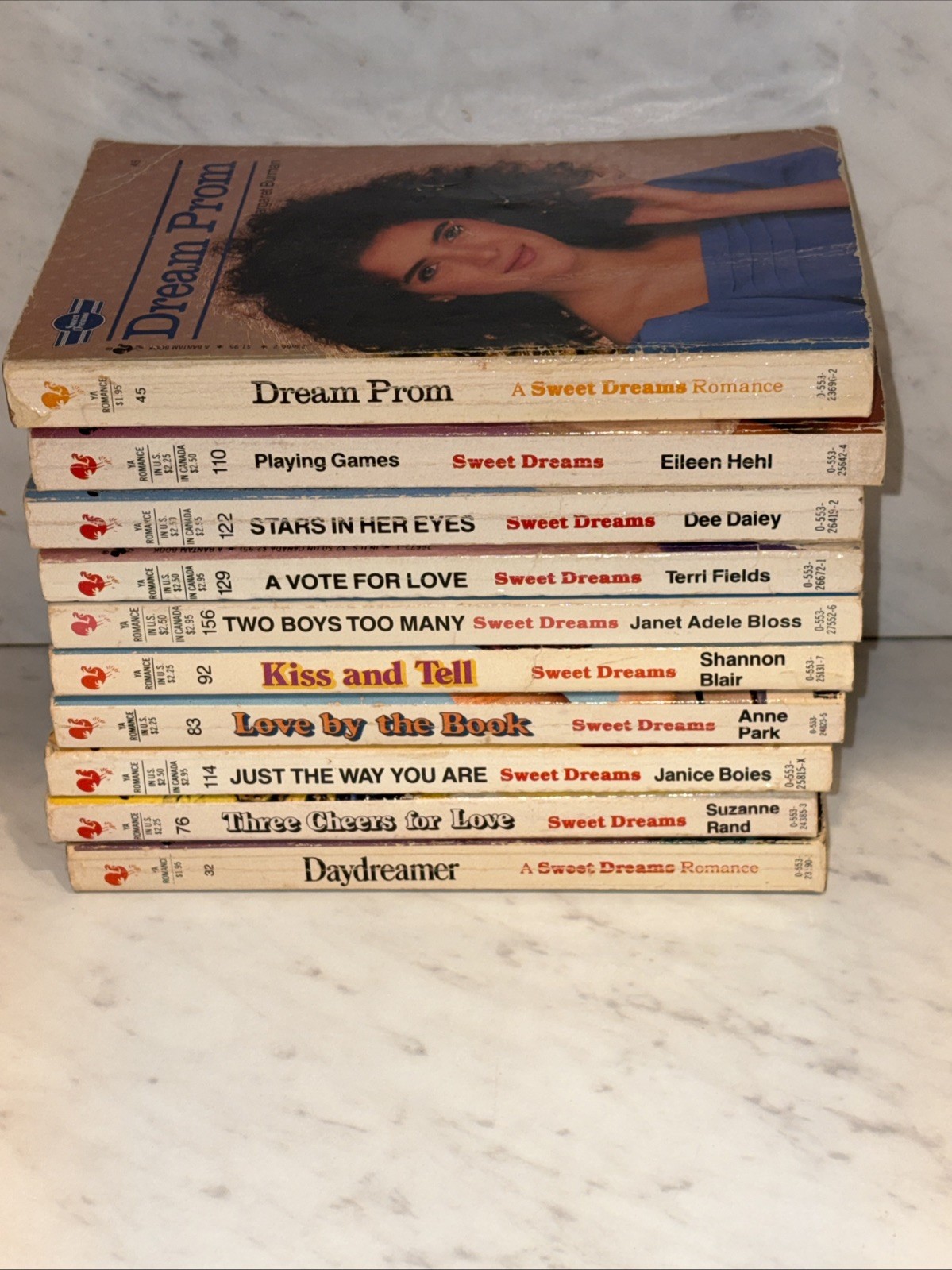 1980’s Sweet Dreams Vintage Paperback Books Young Teens Reading 10 In Lot