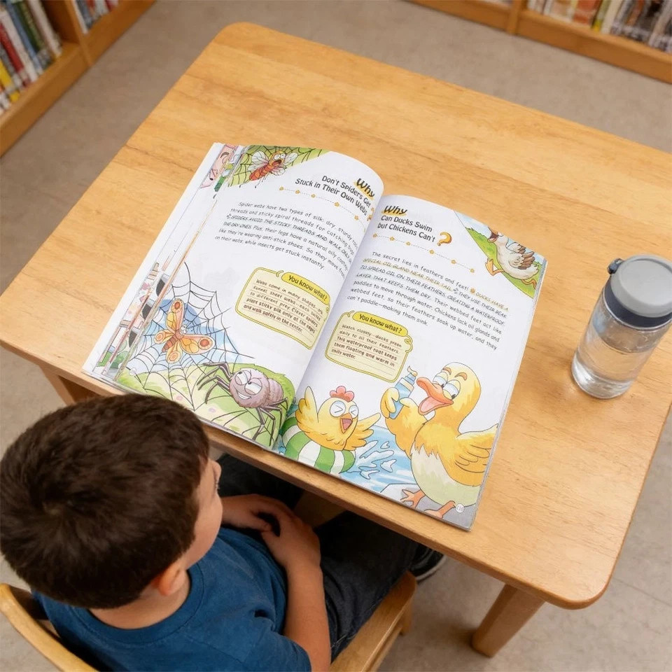 Children’s Encyclopedia 100,000 Whys Extracurricular reading for Kids Book JQ