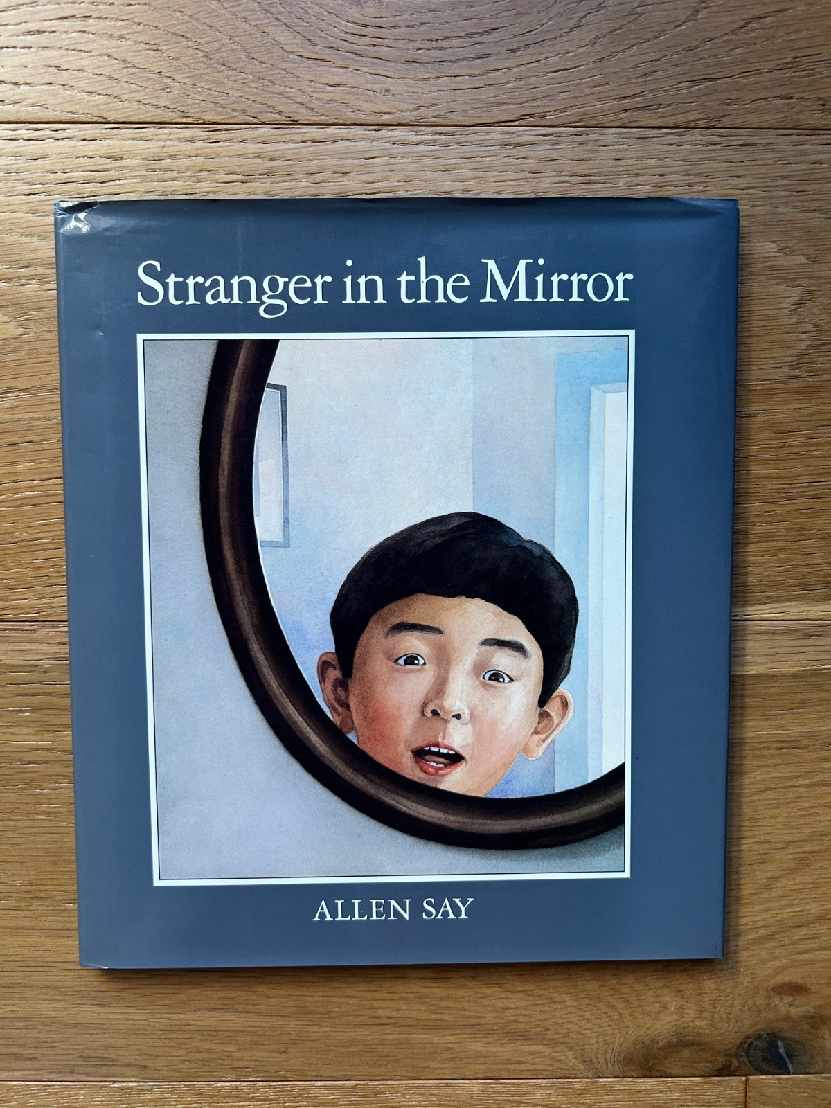Stranger in the Mirror by Allen Say 1995 Vintage Hardcover with Dust Jacket