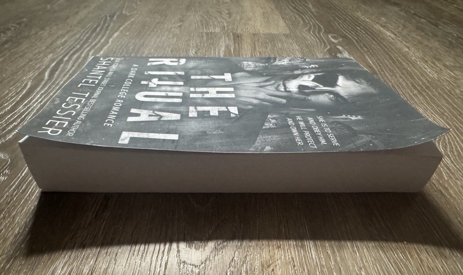 The Ritual Paperback Book by Shantel Tessier A Dark College Romance GUC