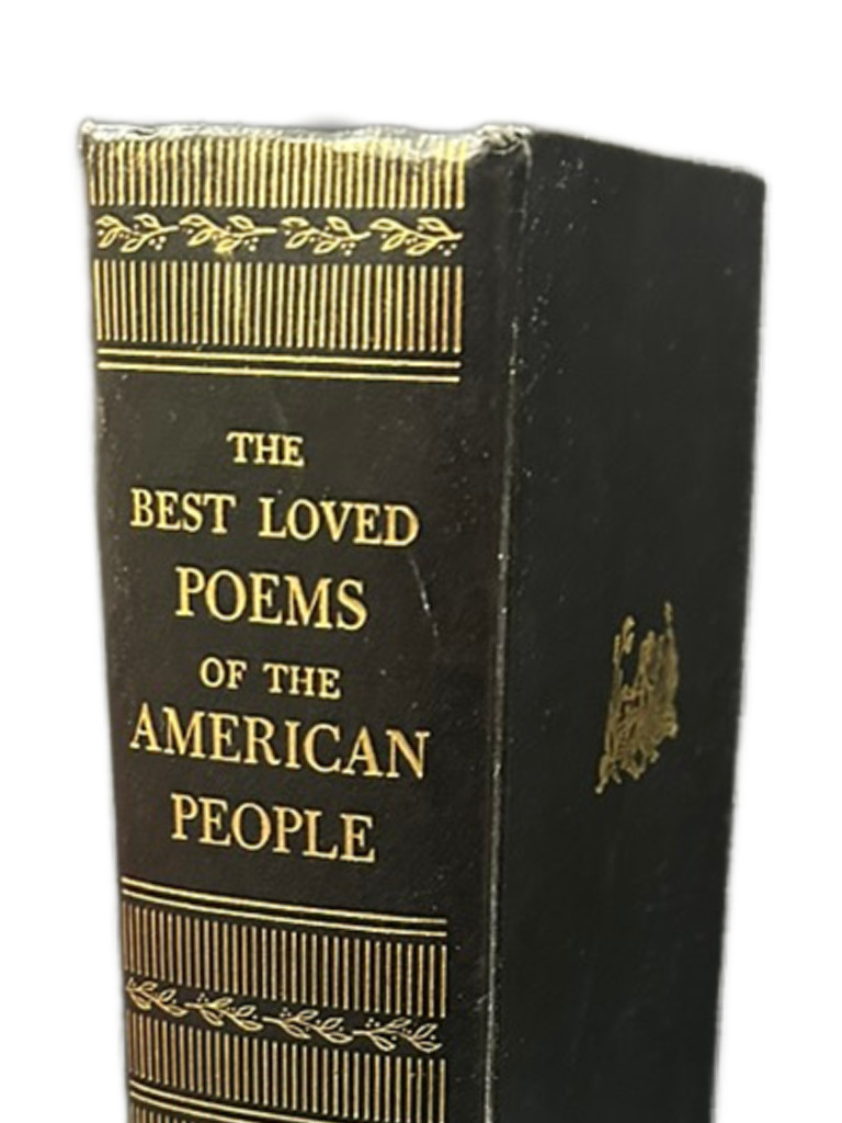 The Best Loved Poems of The American People (1936 HC) 1st Ed Doubleday Anthology