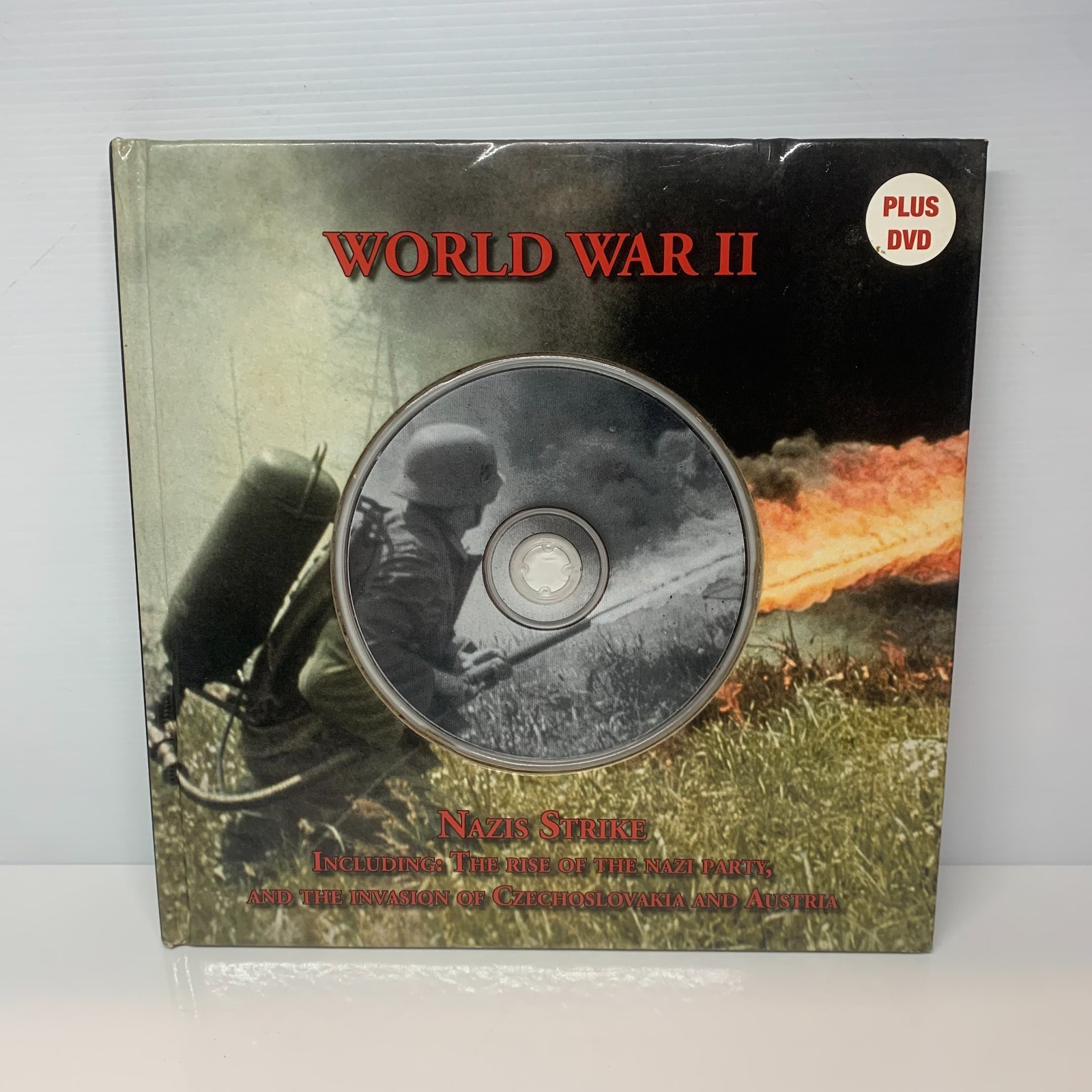 World War II by Nazis Strike (Hardcover Book + DVD) Military History